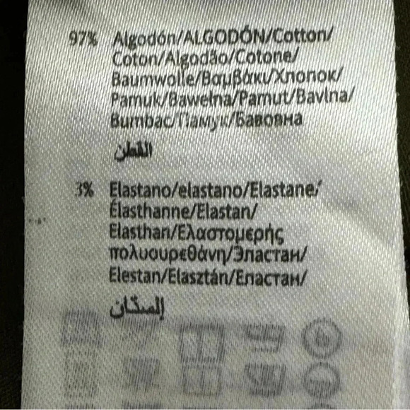 Mayoral Olive Army Green Glam Cotton Blend Denim Girls Jeans Jacket SZ 10 #2036 - Picture 6 of 9